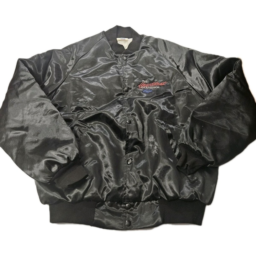 Vintage Chevrolet Bowtie windbreaker/ jacket - size XL- 100% nylon - Great Shape